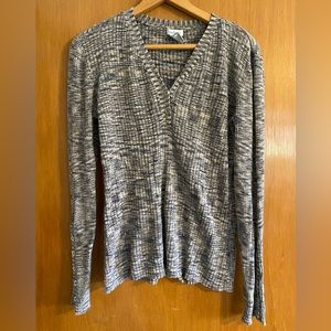 Sundance space-dyed long-sleeve henley t shirt, L